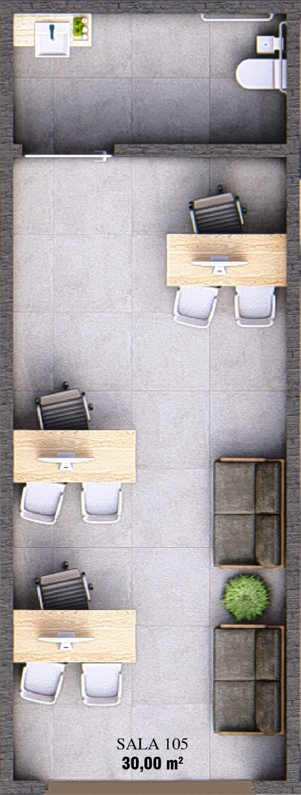 Sala-Conjunto, 14 m² - Foto 9