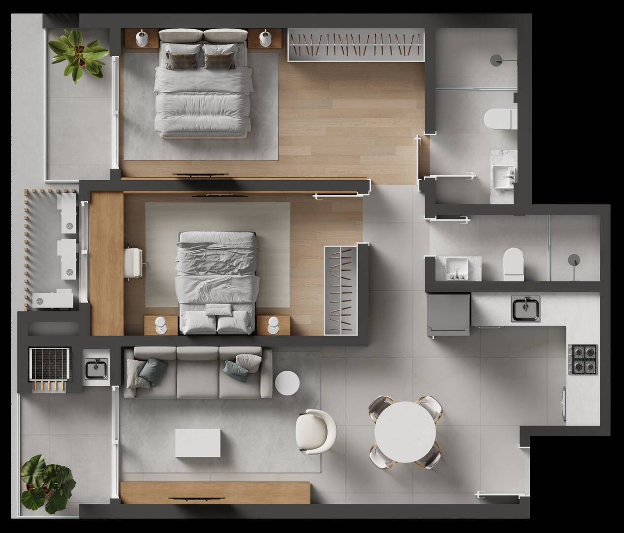 Apartamento, 2 quartos, 62 m² - Foto 14