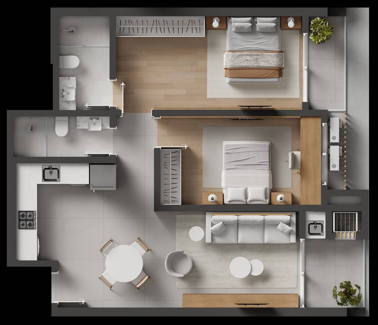 Apartamento, 2 quartos, 62 m² - Foto 16