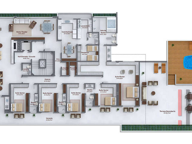 #4079 - Apartamento para Venda em Florianópolis - SC - 3