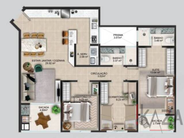 #4365 - Apartamento para Venda em Florianópolis - SC - 2